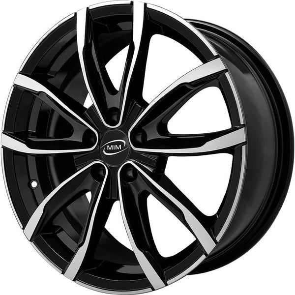 MIM CA1V9 EVO001 7,0X17 5X110 ET 35 65,1 BLACK POLISHED (NADT080) (LENTE 60MM)