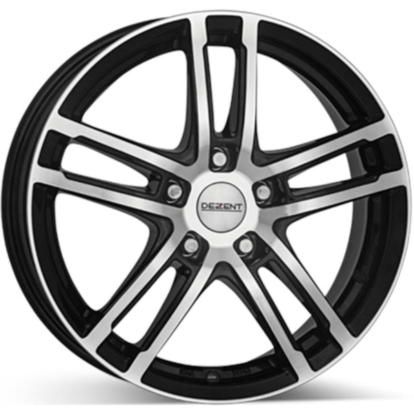 DEZENT CA209 TZ 6,5X16 5X114,3 ET 42 67,1 BLACK/POLISHED (OMOL. ECE - NADK237)