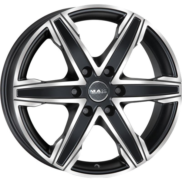MAK CA298 KING6 7X16 6X114,3 ET 45 66,1 ICE BLACK (OMOL. NADL151 AGG001)