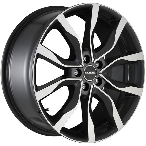 MAK CA499 HIGHLANDS 7X17 5X110 ET 41 65,1 BLACK MIRROR (OMOL. NADE064 AGG005)