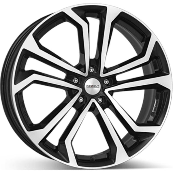 DEZENT CA349 TA 6,5X16 5X112 ET 43 57,1 BLACK/POLISHED (OMOL. ECE - NADL226)