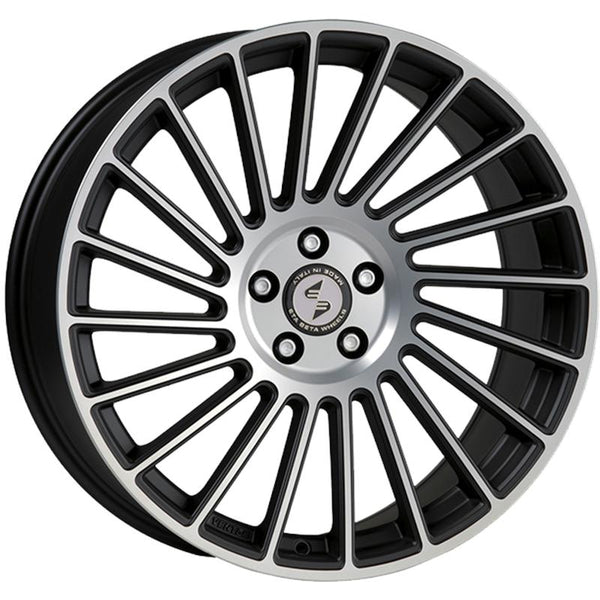 ETA BETA CA3F5 VENTI-R 8,5X19 5X112 ET 42 78,1 MATT BLACK FULL POLISH