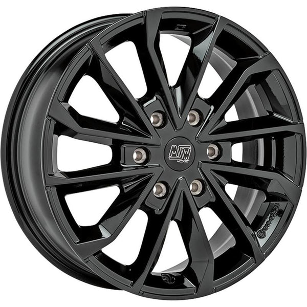 MSW CA3L3 MSW 42 VAN 6,5X17 6X130 ET 54 84,1  GLOSS BLACK (OMOL.  - YES)