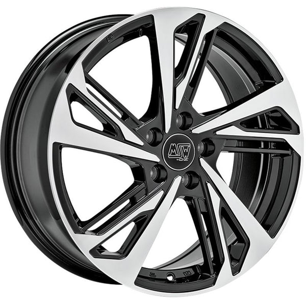 MSW CA3L9 MSW 60 7X17 5X112 ET 40 57,1  GLOSS BLACK FULL POLISHED (OMOL.  - YES)