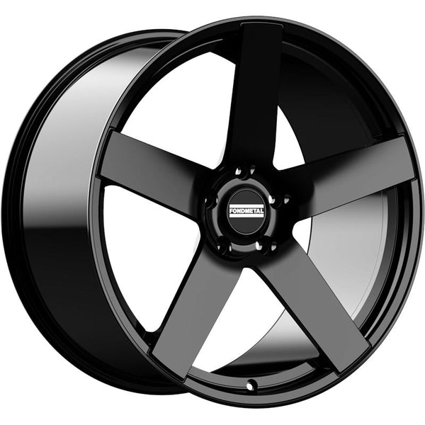 FONDMETAL CA3N6 ISTAR 9X22 5X120 ET 44,5 72,5 GLOSSY BLACK  (OMOL ECE - NAD) (CUP OE 63MM LAND ROVER)