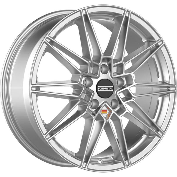 FONDMETAL CA3P4 THOE 9X19 5X112 ET 41 66,5 GLOSSY SILVER  (OMOL ECE - NADP054) (CUP OE 57MM BMW)