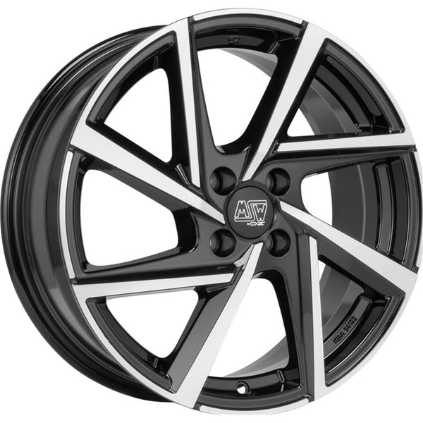 MSW CA3S6 MSW 80-4 6,5X16 4X100 ET 45 63,4  GLOSS BLACK FULL POLISHED (OMOL. NADN152 - YES)