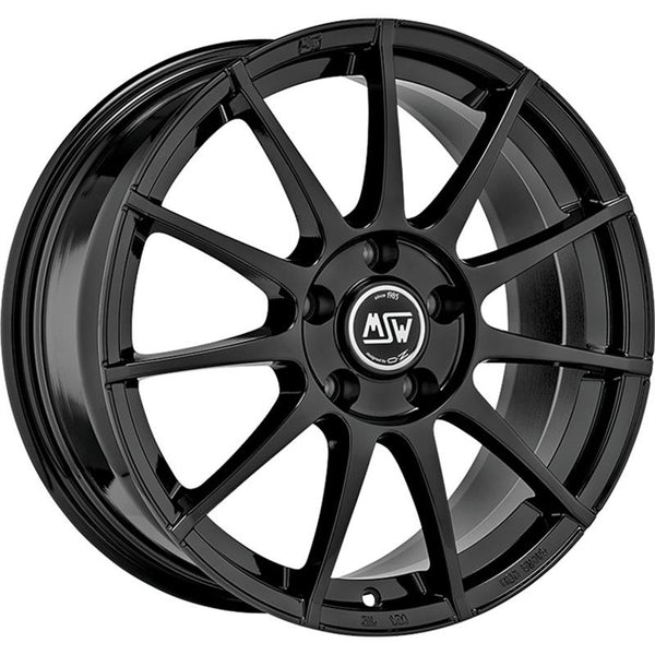 MSW CA3S7 MSW 85 8X18 5X112 ET 42 73  GLOSS BLACK (OMOL. NADP016)