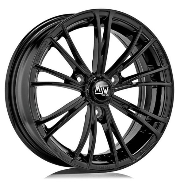 MSW CA3S9 X2 5,5X15 3X112 ET 30 57,1  GLOSS BLACK (OMOL. NADF048)