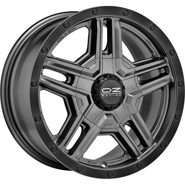 OZ RACING CA3T6 RALLY ADVENTURE 8X17 5X127 ET 20 71,6  MATT GRAPHITE / BLACK LIP (OMOL. NADR158)