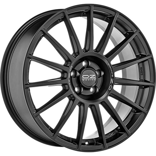 OZ RACING CA3T9 SUPERTURISMO DAKAR 10X21 5X130 ET 33 84  MATT BLACK SILVER LETTERING (OMOL. NADK074)