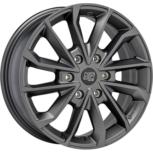 MSW CA3V2 MSW 42 VAN 6,5X17 6X130 ET 54 84,1  MATT DARK GREY (OMOL.  - YES)