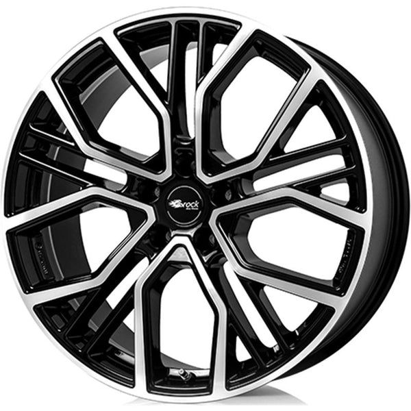 BROCK CA438 B41 8,5X19 5X130 ET 52 84,1 BLACK MIRROR