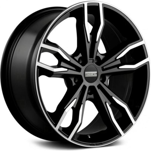FONDMETAL CA4C8 ALKE 8,5X20 5X108 ET 35 75 EH2+ GLOSSY BLACK MACHINED (OMOL. NADL041_EST000_AGG00) CUP OE 57MM BMW