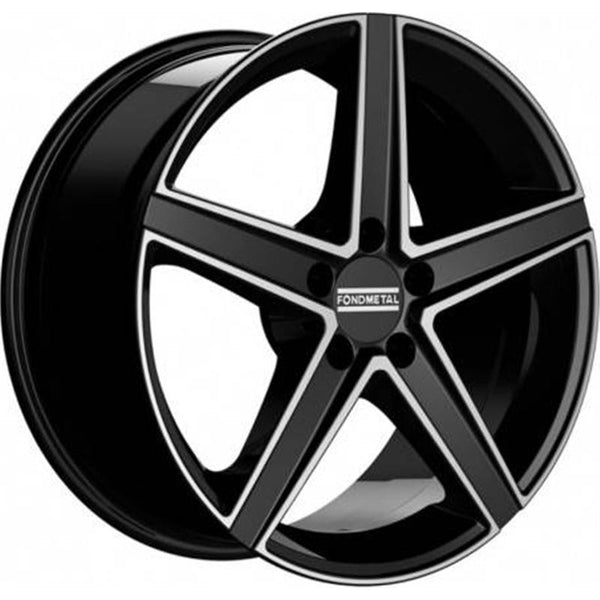 FONDMETAL CA4D4 IOKE 8X18 5X112 ET 38 66,5 MATT BLACK MACHINED (OMOL. ECE - NADK160) CUP OE 76MM MB