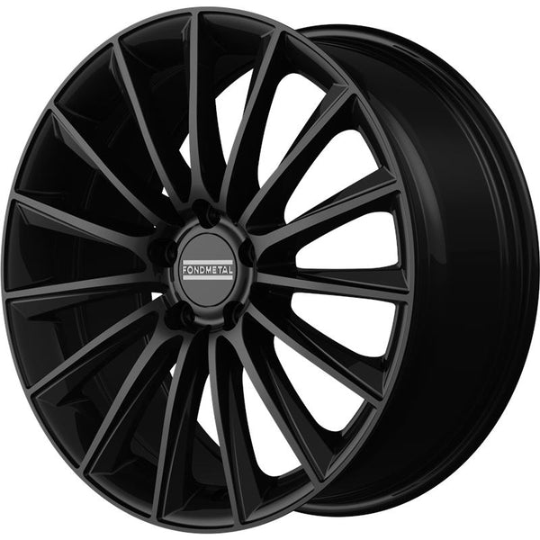 FONDMETAL CA4D8 AIDON 9,5X20 5X112 ET 41 66,5 EH2+ GLOSSY BLACK (OMOL. NADL012) CUP OE 76MM MB