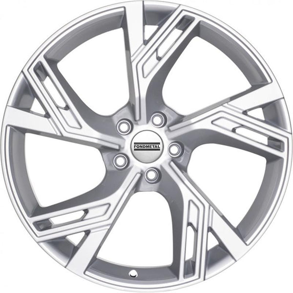 FONDMETAL CA4E4 ATENA 9X21 5X112 ET 33 66,5 GLOSSY SILVER  (OMOL. NADN100) (CUP OE 62 MM AUDI)