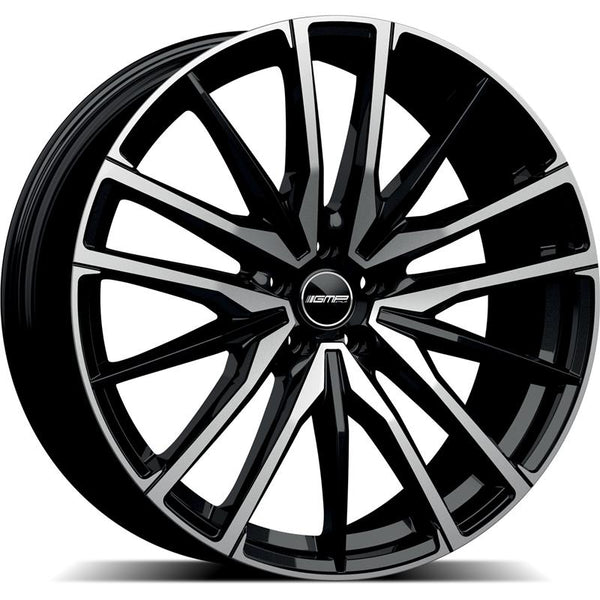 GMP CA4F4 SPARTA 10,5X22 5X112 ET 43 66,6 EH2+ BLACK DIAMOND (OMOL. NADM188)