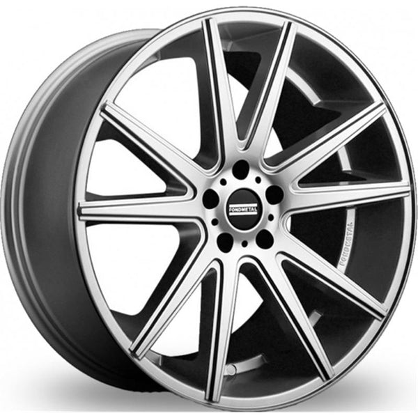 FONDMETAL CA4F7 STC-10 9X20 5X120 ET 45 65,1 GLOSSY SILVER (LENTE 60 MM)