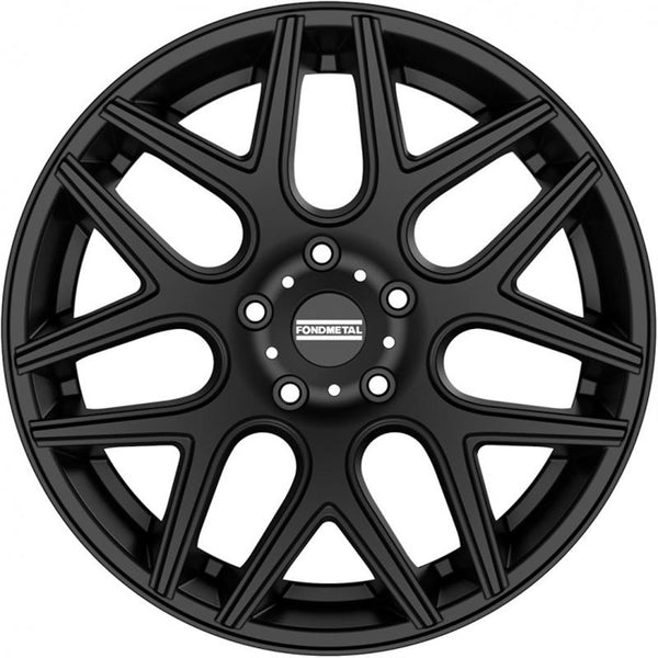 FONDMETAL CA4G9 MOROS 9,5X20 5X130 ET 35 84,1 MATT BLACK (OMOL. ECE) CUP OE 76MM MB
