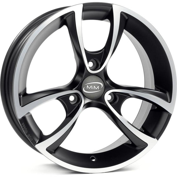 MIM CA4L5 BAYERN EVO 6,0X15 3X112 ET 25 57,1 BLACK POLISHED