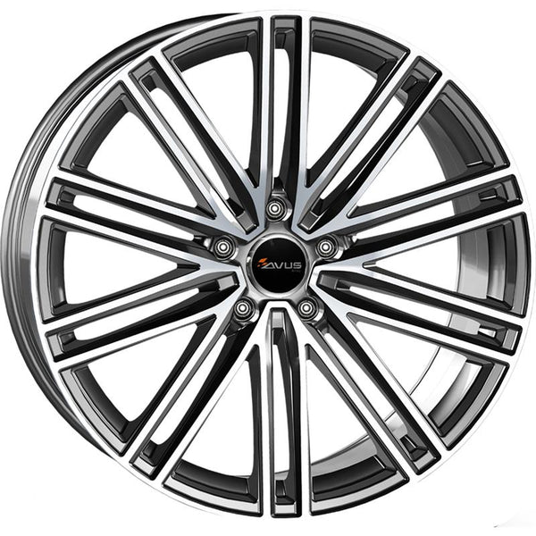 AVUS CA4M2 AC-M08 10X20 5X112 ET 19 66.6 ANTHRACITE POLI (APPR. NADR009)