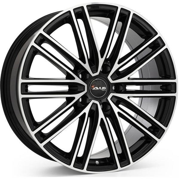 AVUS CA4M4 AC-M08 9,5X21 5X112 ET 27 66,6 NOIR POLI (APPR. NADP014)