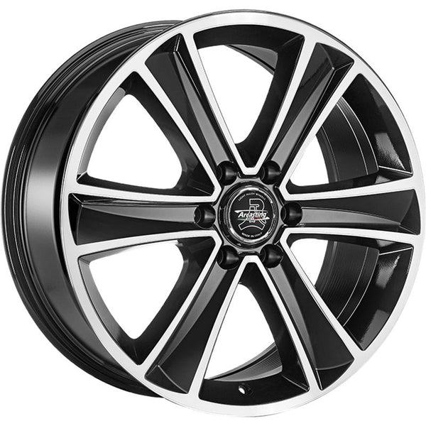 ARCASTING CA4O9 MAMMUT6 8,5X20 6X130 ET 50 84,1 NOIR POLI