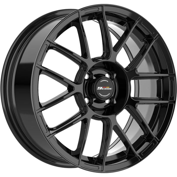 FONDMETAL CA4Q1 9ESSE 7X17 4X98 ET 35 58,1 GLOSSY BLACK (OMOL. ECE - NADN098) (LENTE 60 MM)