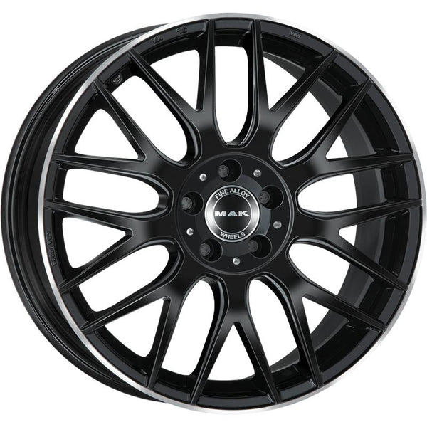 MAK CA4Z6 ARROW 9X18 5X112 ET 42 66,6 GLOSS BLACK MIRROR RING (OMOL. NADP084)