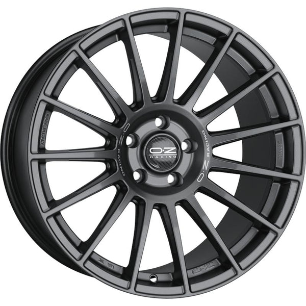 OZ RACING CA520 SUPERTURISMO DAKAR 11X21 5X130 ET 58 71,5  MATT GRAPHITE SILVER LETTERING (OMOL. NADK011)