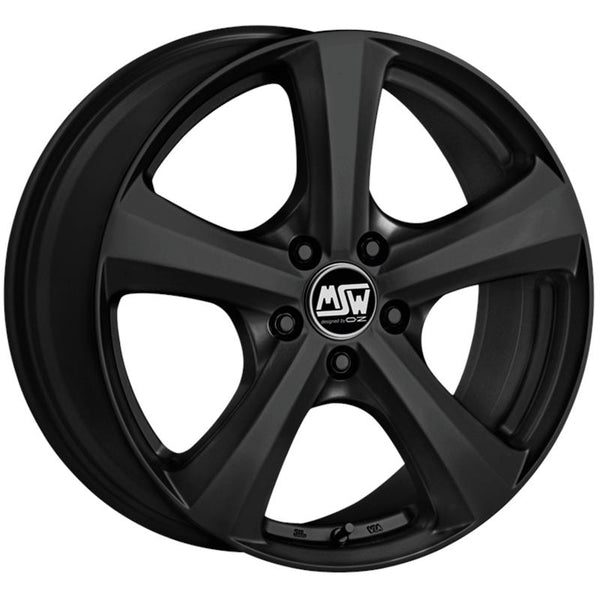MSW CA555 MSW 19 6X14 ET 38 4X100 63,4 MATT BLACK (OMOL. NADE013 )