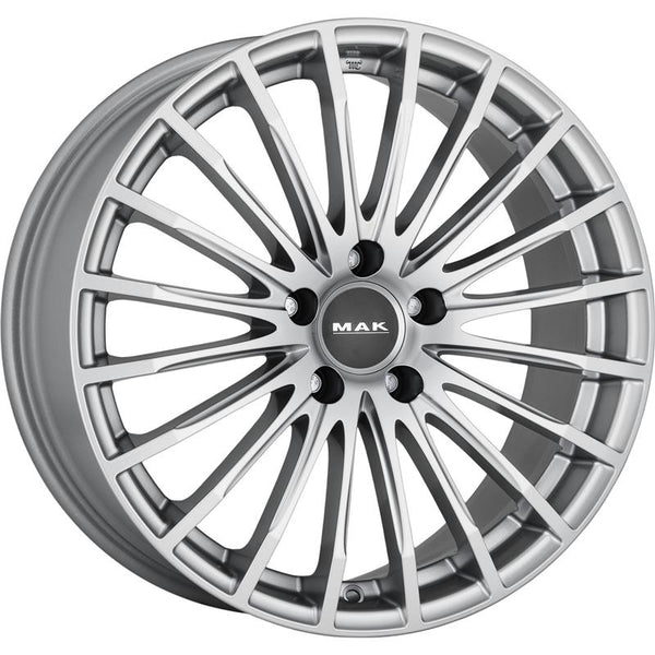 MAK CA590 STARLIGHT 9,5X19 5X112 ET 35 66,6 EH2+ SILVER (OMOL. NADG004 AGG002)