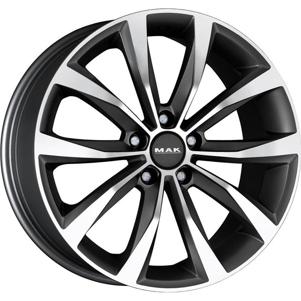 MAK CA595 WOLF 7,5X18 5X112 ET 50 57,1 GUN MET-MIRROR FACE (ECE-GENEHMIGT)