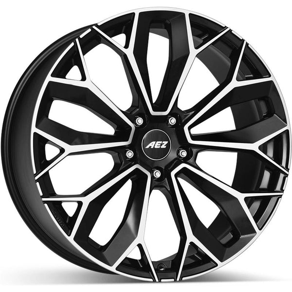 AEZ CA5A6 LEIPZIG 9,5X21 5X130 ET 43 71,6 BLACK/POLISHED (OMOL. NADN048)