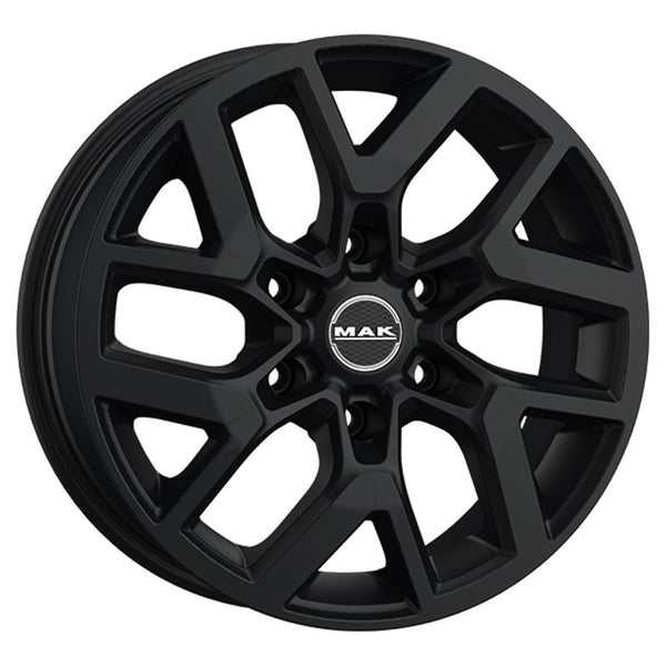 MAK CA5C4 GRAVEL 6,5X16 6X114,3 ET 30 66,1 MATT BLACK (OMOL. NADR078 EST001)