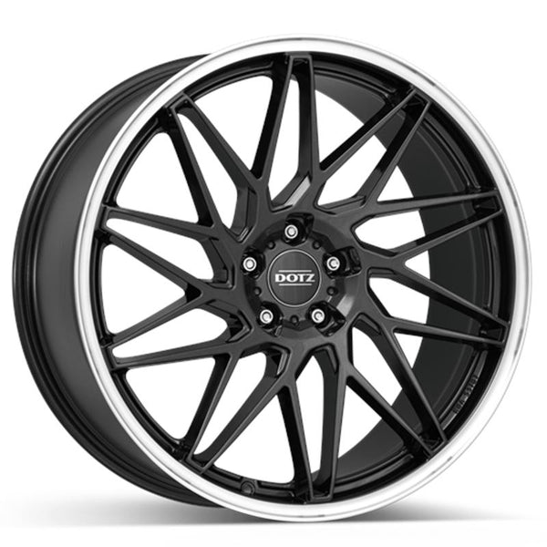 DOTZ CA5G8 TANAKA 9X21 5X120 ET 30 72,6 GUNMETAL/POLISHED LIP (OMOL. NADP034)