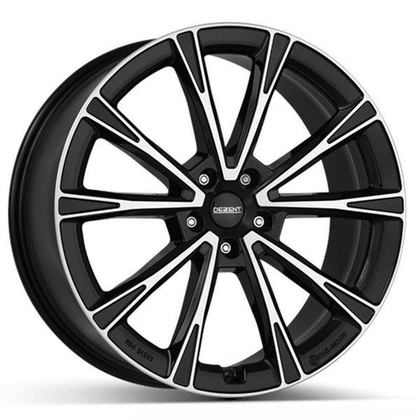 DEZENT CA5H2 AR 7,5X18 5X112 ET 49 66,6 BLACK/POLISHED (OMOL. ECE - NADR136)