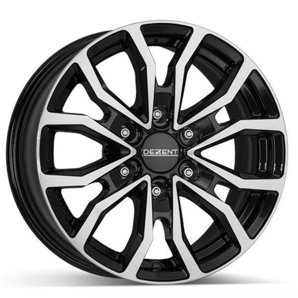 DEZENT CA5H6 KC 8,5X20 6X139,7 ET 30 100,1 BLACK/POLISHED