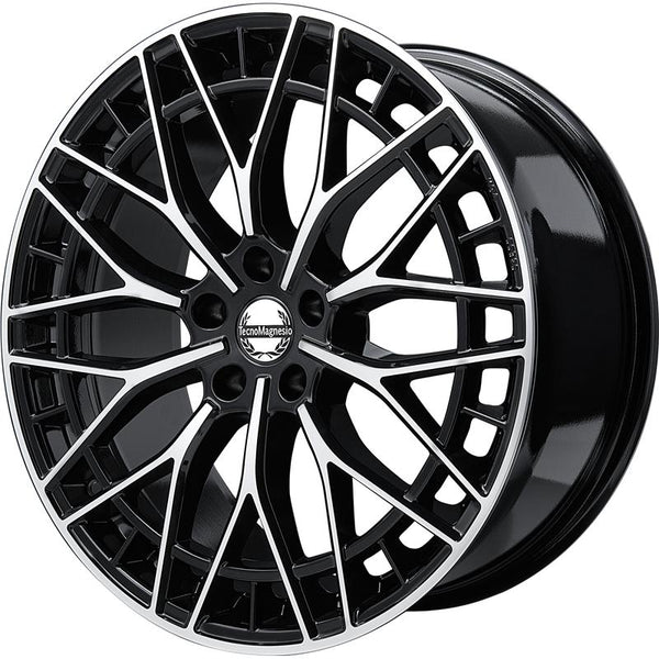 TECNOMAGNESIO CA5H8 AERO POWER 10 9X20 5X112 ET 35 66,5 BLACK MIRROR (OMOL. NADS244) (LENTE 60MM)