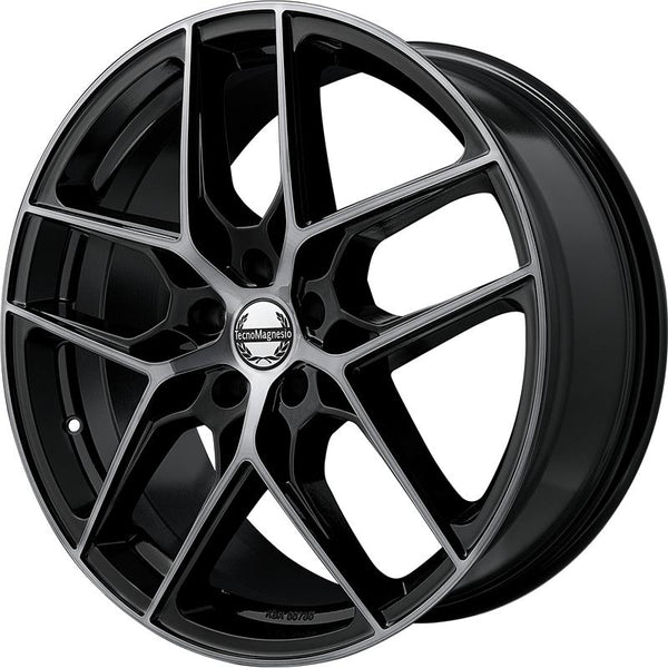 TECNOMAGNESIO CA5K4 VULCANO 8,0X19 5X112 ET 45 66,5 EH2+ BLACK MIRROR DARK (NADT036) (LENTE 60MM)