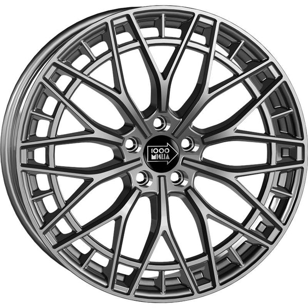 MILLE MIGLIA CA5K9 AP10 8X19 5X112 ET 30 66,5 MATT ANTHRACITE