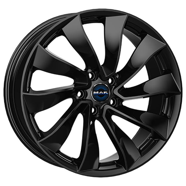 MAK CA5U1 SOLAR 8,5X18 5X114,3 ET 38 64,1 GLOSS BLACK (OMOL. ECE - NADS024)