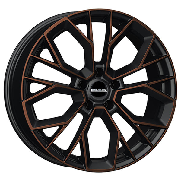 MAK CA5U7 STILO 8,5X20 5X112 ET 35 76 SCHWARZ &amp; BRONZE (CA. NADR141 EST002)