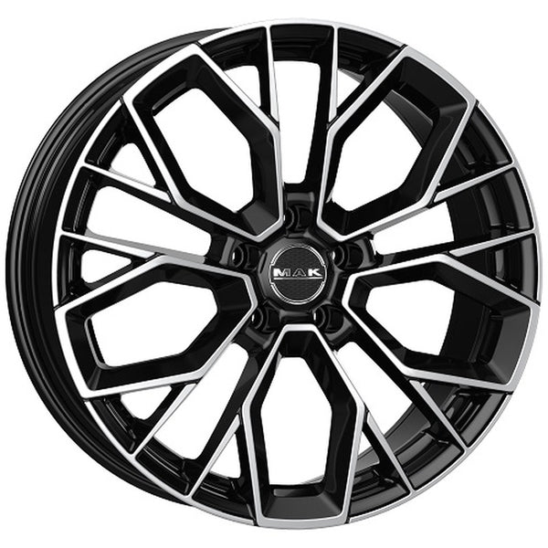 MAK CA5U8 STILO 8,5X19 5X108 ET 48 72 BLACK MIRROR (OMOL. NADS044 EST002)