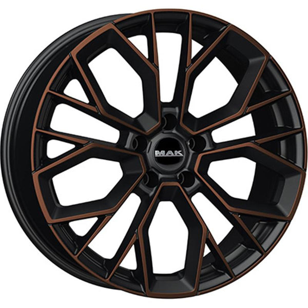 MAK CA5V1 STILO-D 10X21 5X112 ET 38 66,6 BLACK & BRONZE (OMOL. NADR191 EST001 AGG001)