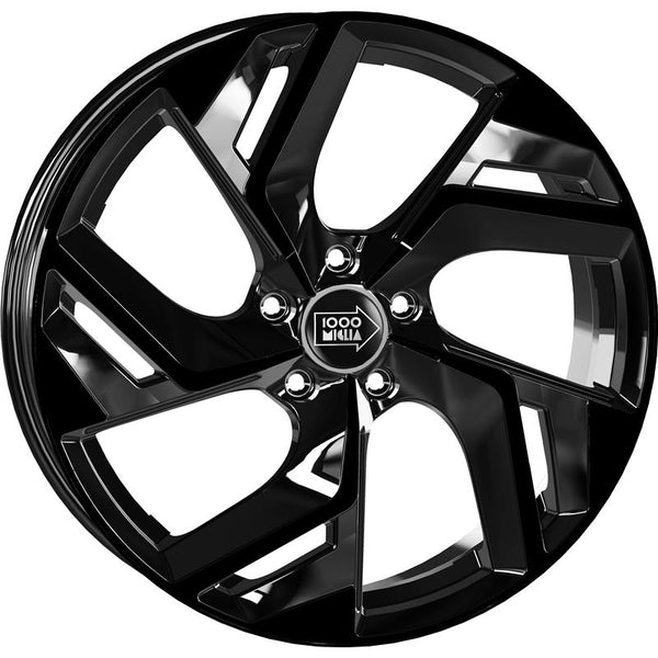 MILLE MIGLIA CA5W1 MM1031 7,0X17 5X108 ET 40 73,1 GLOSSY BLACK (OMOL. NADT014) (LENTE 60MM)