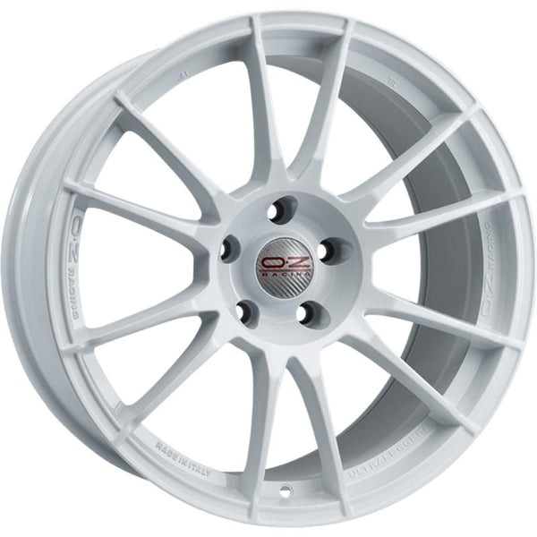 OZ RACING CA614 ULTRALEGGERA 8X17 5X108 ET 55 75  WHITE (OMOL. NADF083)