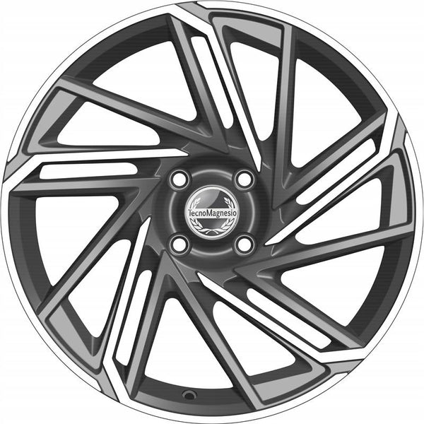TECNOMAGNESIO CA6C8 EPOWER 7X18 4X108 ET 30 65,1 GUN METALLIC MIRROR (OMOL. NAD065_EST1) (LENTE 60 MM)