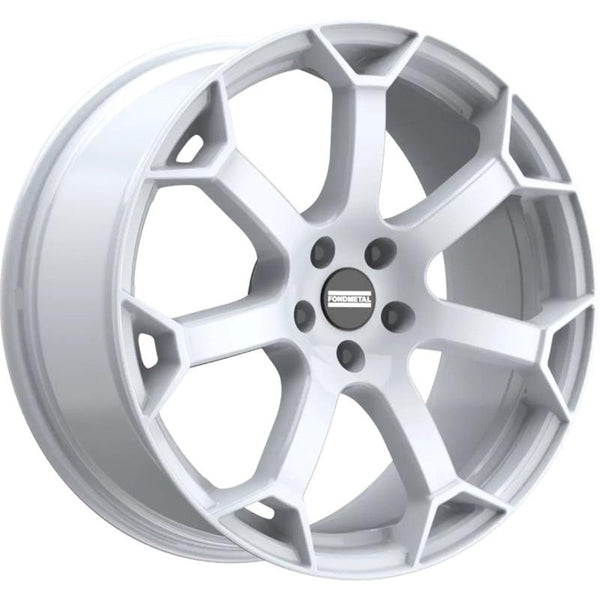 FONDMETAL CA6Y8 ZEPHYRUS 8,5X19 5X112 ET 32 66,5 GLOSSY WHITE CUP OE 62 MM AUDI